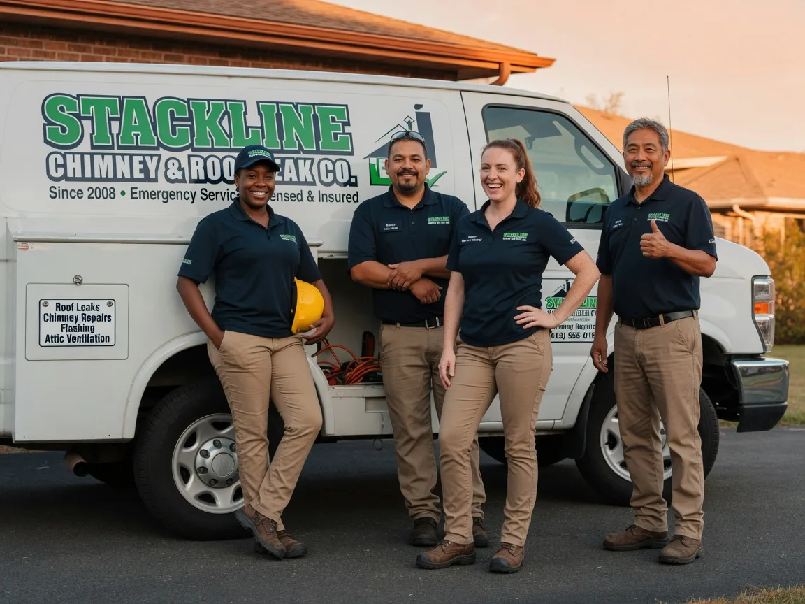 Chimney flashing repair company in Hyannis, NE